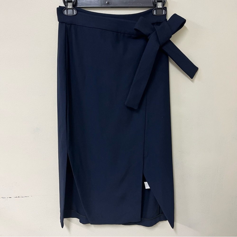 Khaite Navy Knee Length Skirt Size 0